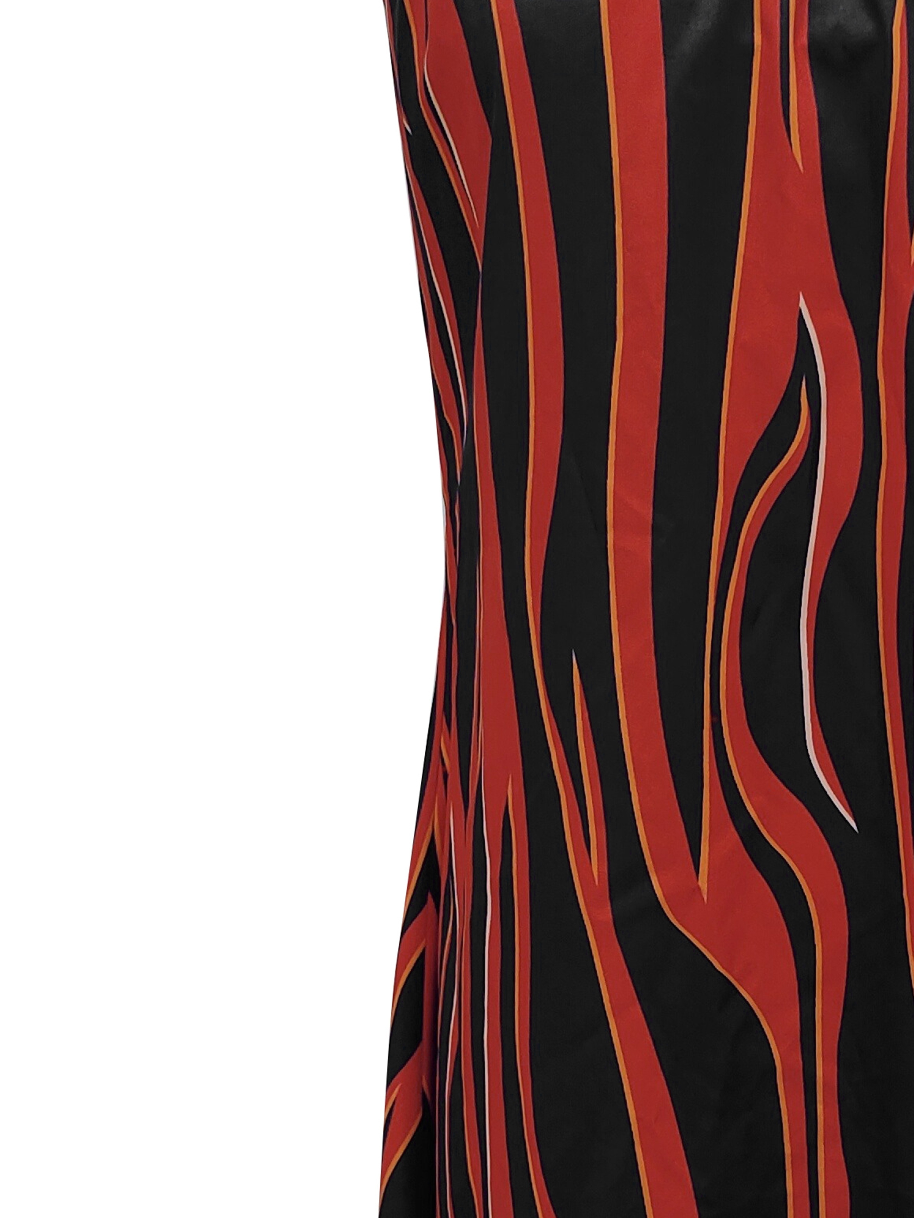 abstract ripple print dress casual v neck sleeveless dress womens clothing details 44