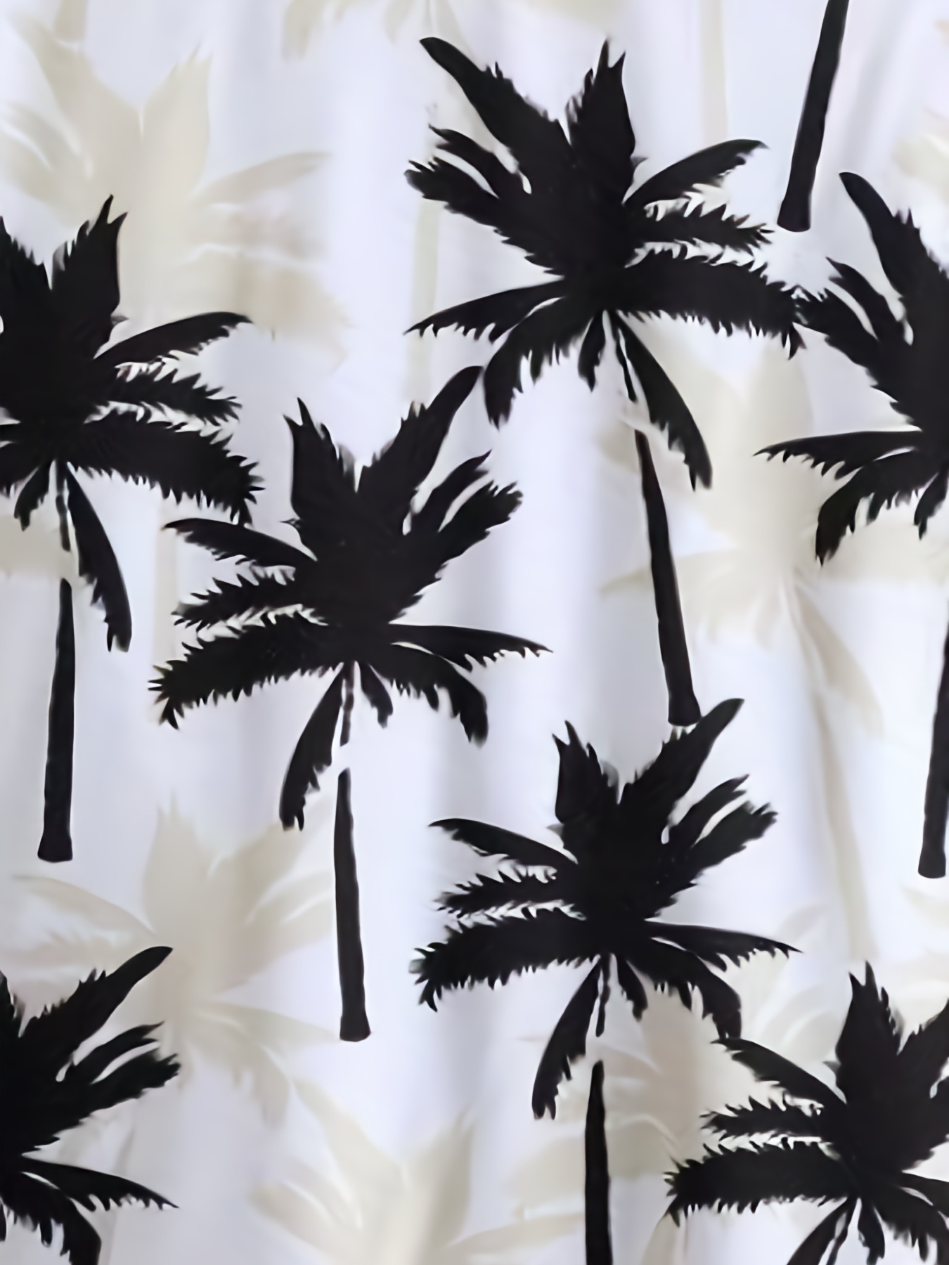 coconut tree vintage car print mens casual short sleeve shirt mens shirt for summer vacation resort details 9