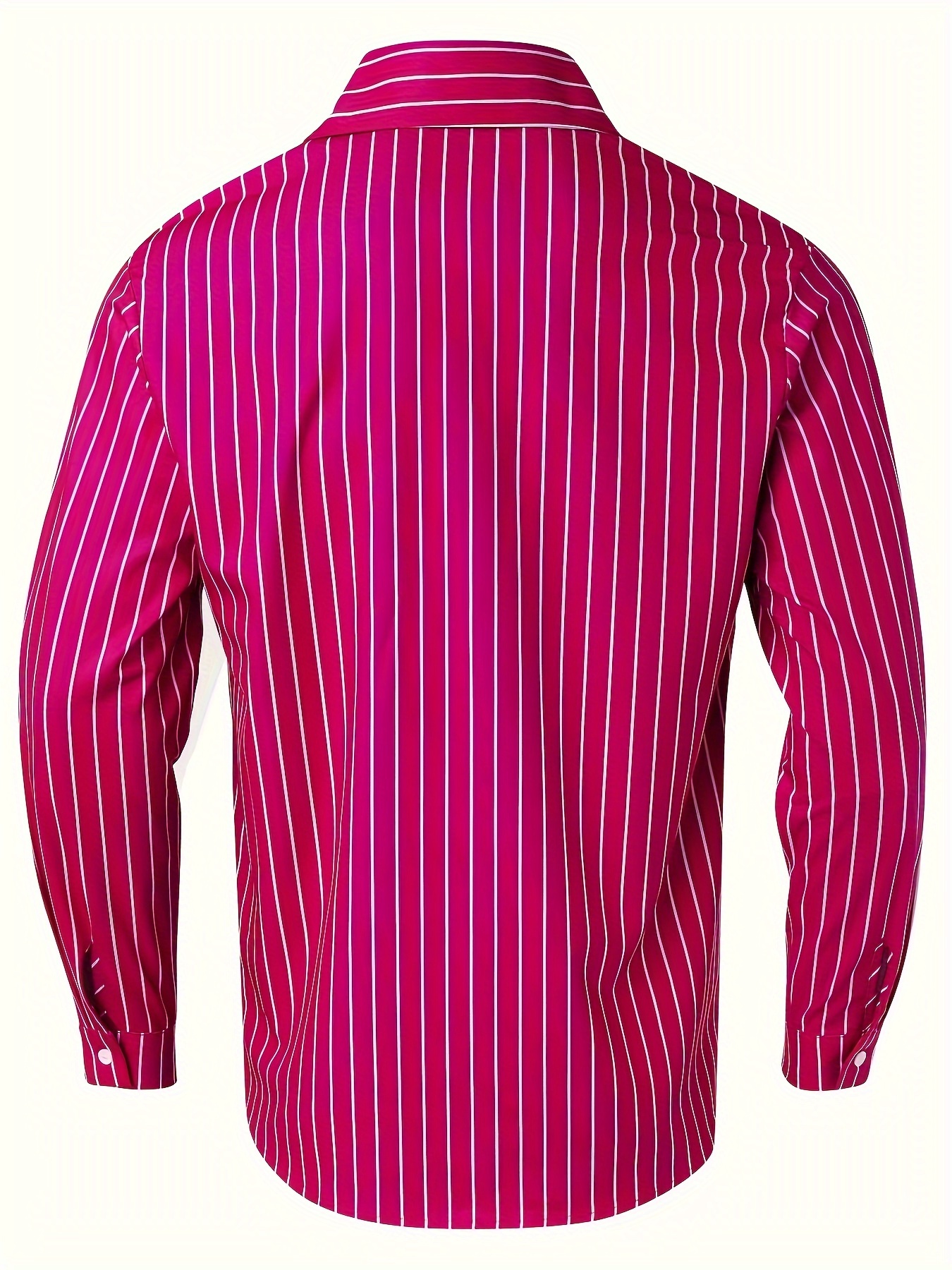casual striped mens daily thin long sleeve button up shirt for spring summer outdoor gift for men details 9