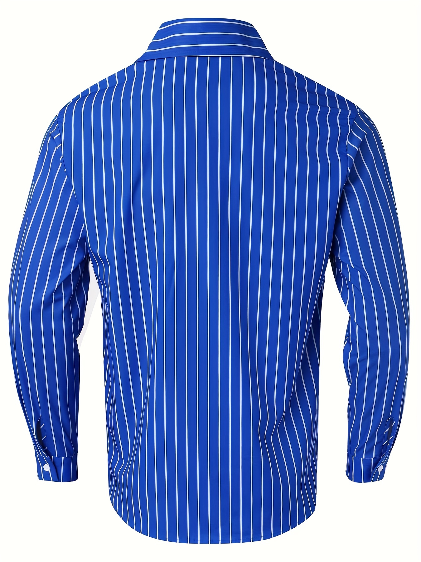 casual striped mens daily thin long sleeve button up shirt for spring summer outdoor gift for men details 12