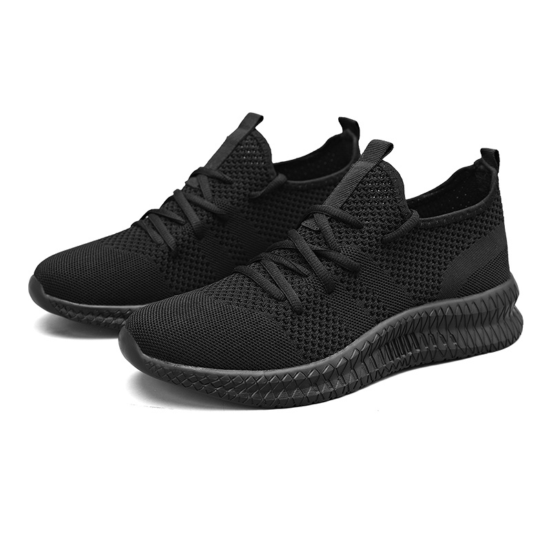 mens mesh breathable lightweight comfortable non slip knit running shoes for athletic tennis walking gym details 0