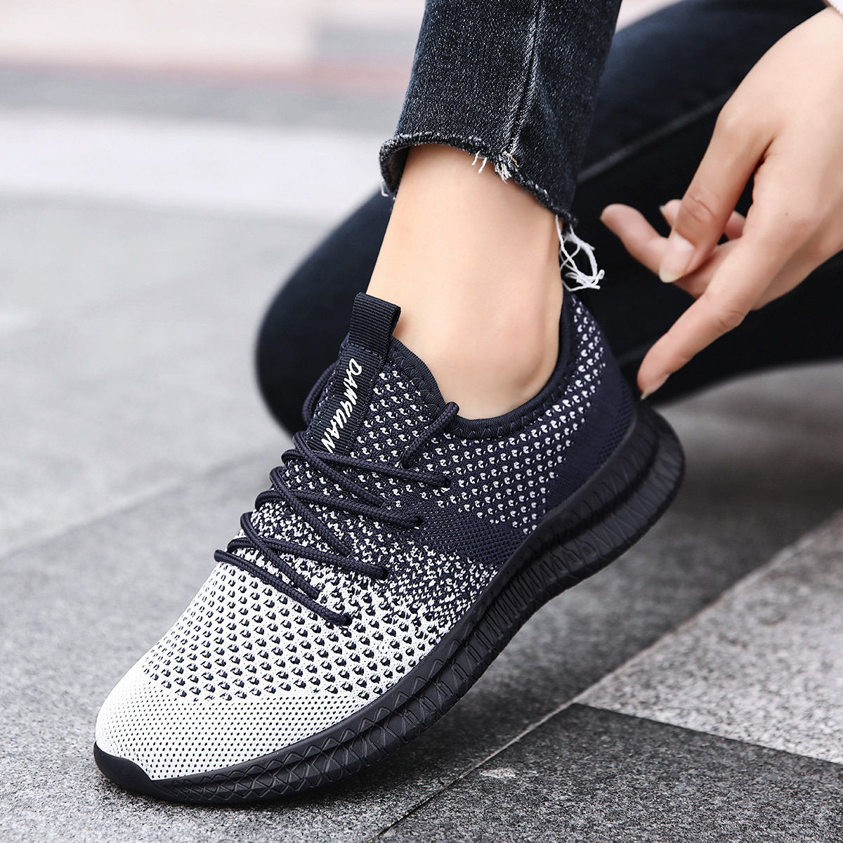 mens casual breathable lightweight mesh comfort athletic sneakers details 5