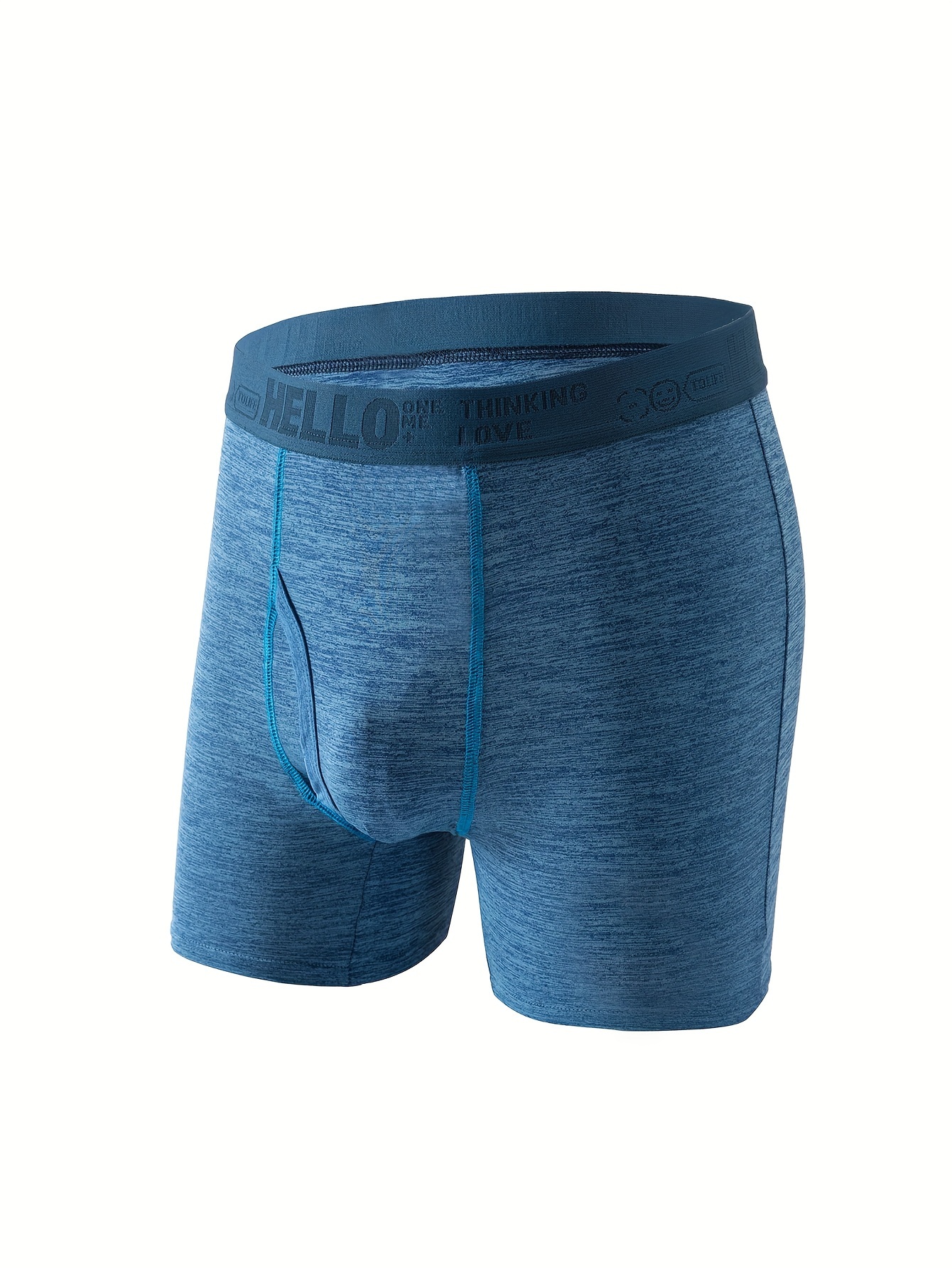 3pcs mens boxer briefs sightly stretch breathable comfortable sport underwear details 4