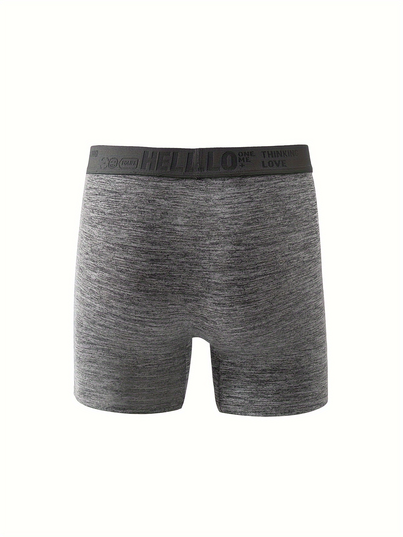 3pcs mens boxer briefs sightly stretch breathable comfortable sport underwear details 7