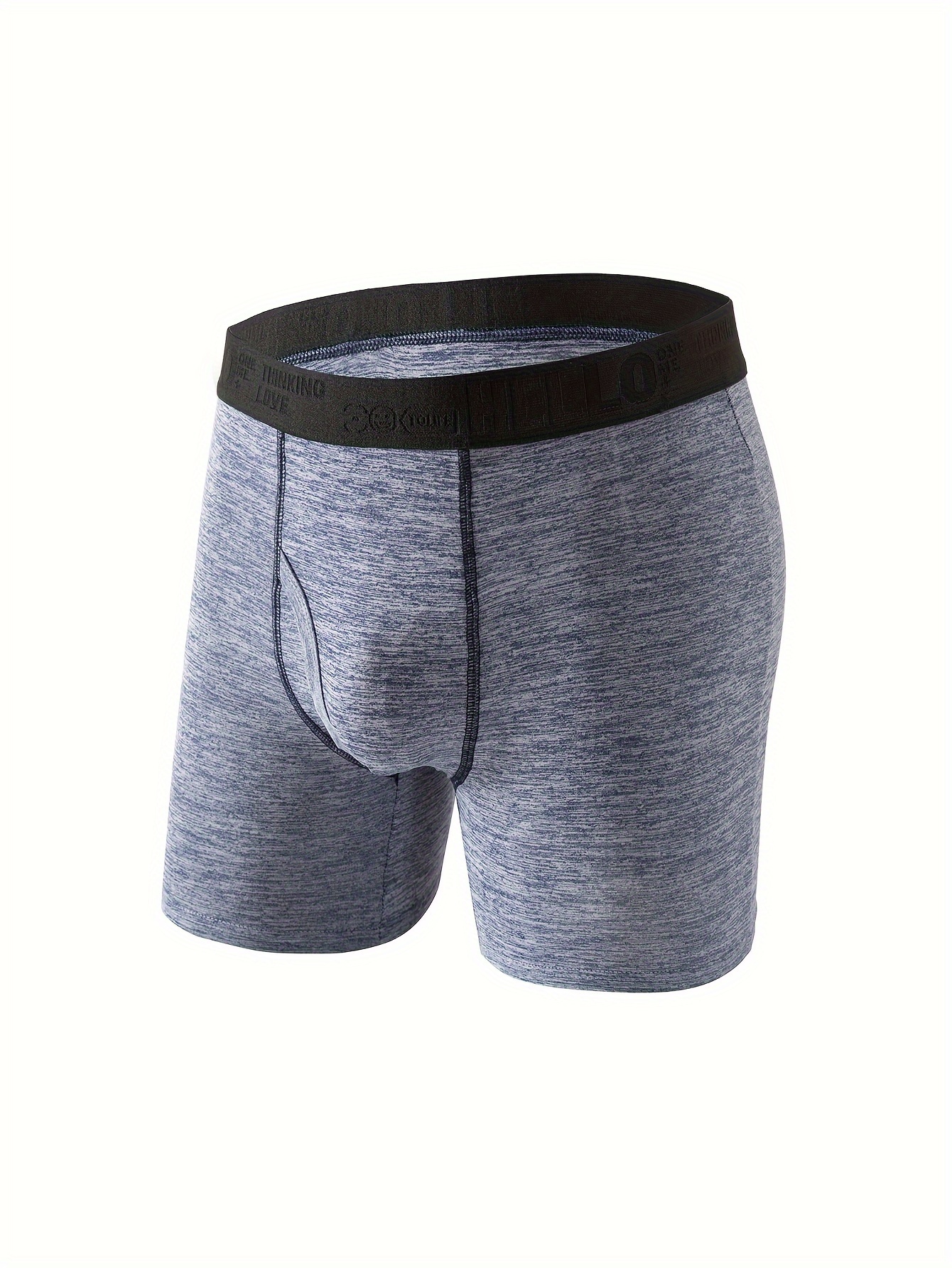 3pcs mens boxer briefs sightly stretch breathable comfortable sport underwear details 8