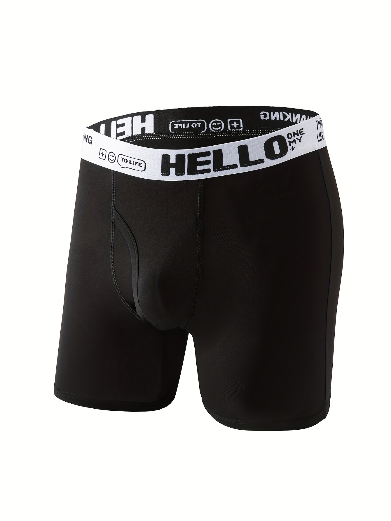 3pcs mens boxer briefs sightly stretch breathable comfortable sport underwear details 13