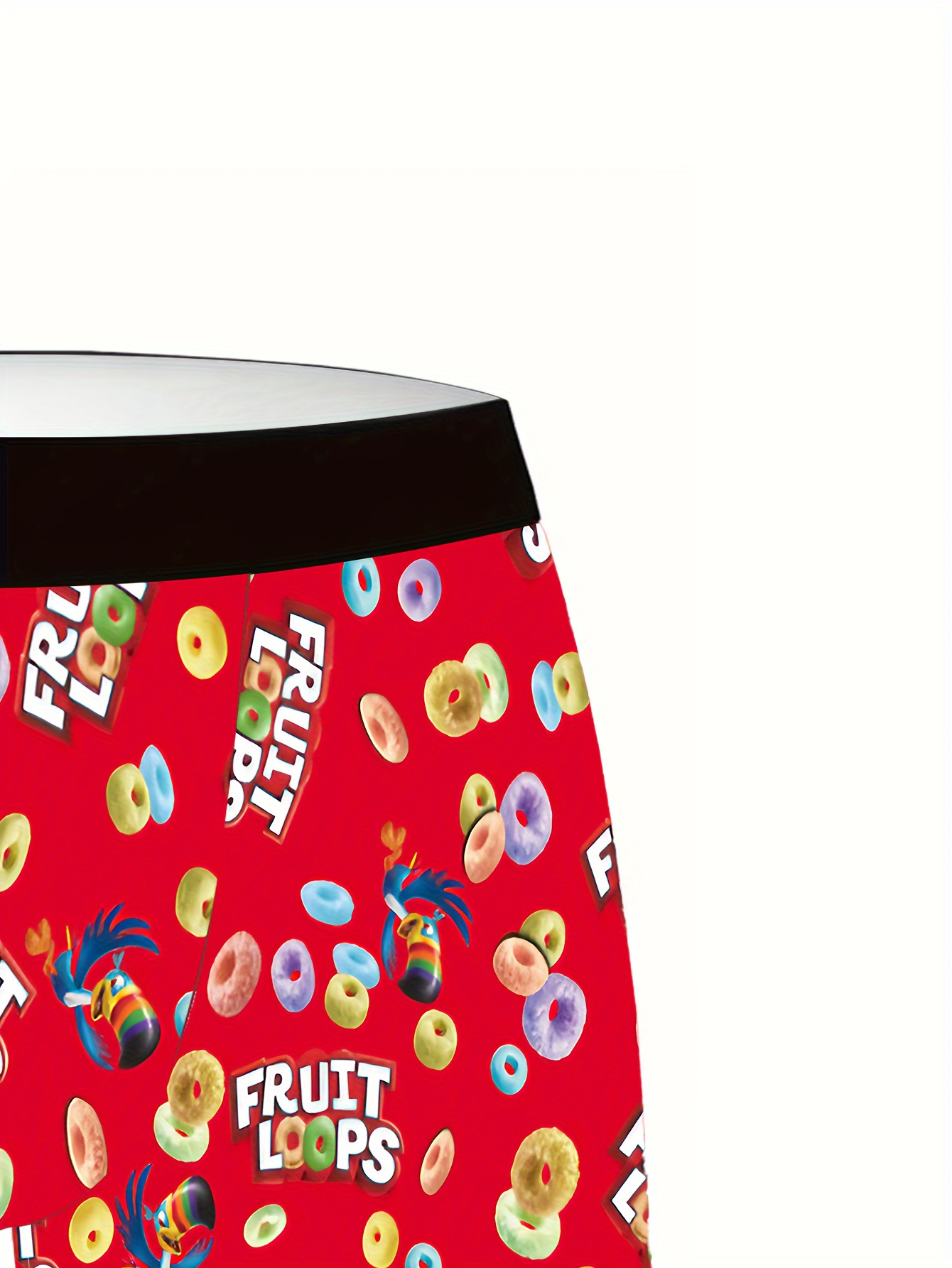 1pc plus size mens food graphic boxer briefs shorts breathable soft comfy boxer trunks sports trunks mens trendy underwear details 2