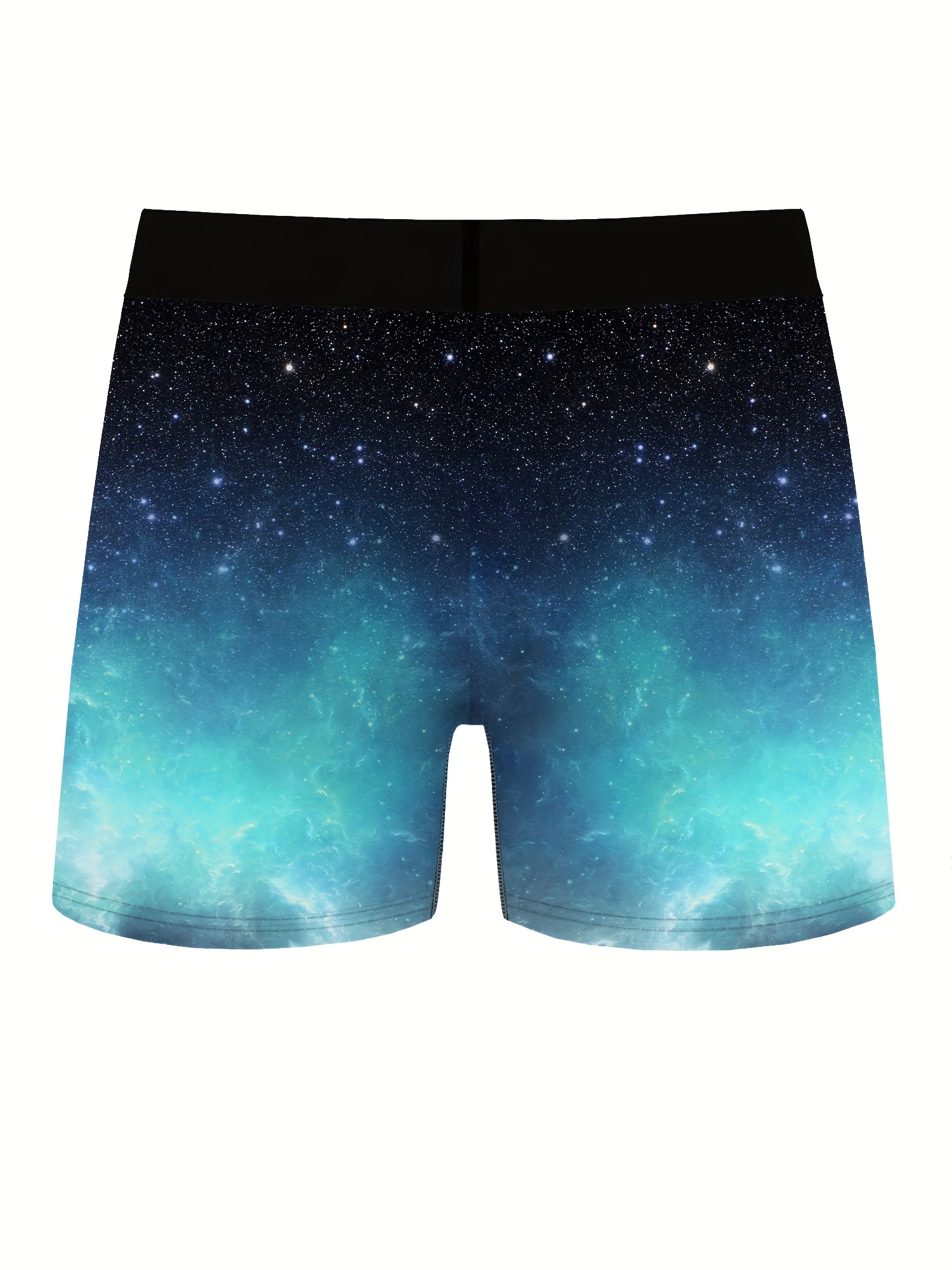 mens puppy starry sky pattern high stretch comfortable boxer briefs underwear details 0